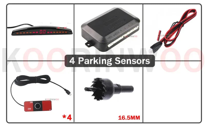 Koorinwoo LCD Parktronics Original 4/6/8 Sensors 16.5MM Car Automobile Reversing Radars Detector Parking Assistance Radar Alert Security 

Enhance Driving Safety with Koorinwoo LCD Parktronics Car Reversing Radars - 4/6/8 sensor, 16.5MM, AlertSecurity!   Lacatang Shop Lacatang Shop 