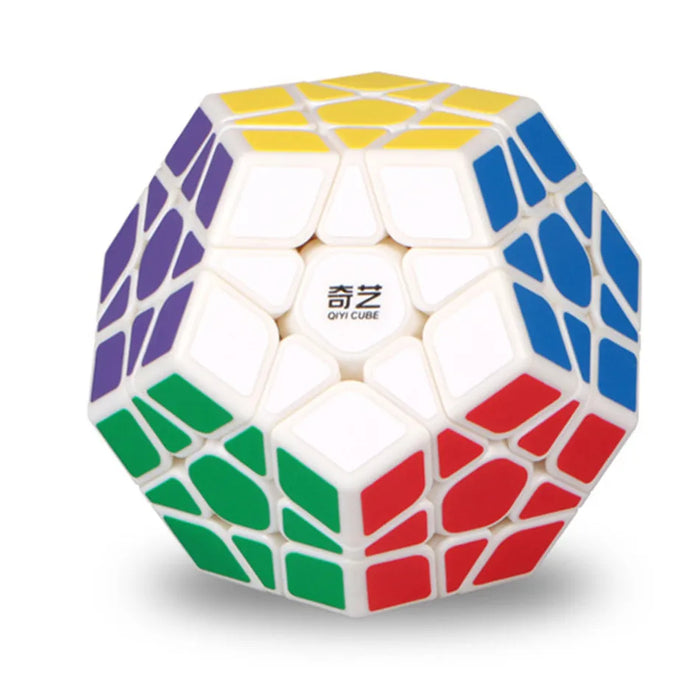 QIYI Speed Megaminx Magic Cube - Stickerless 12-Sided Puzzle Toy for Kids QIYI Speed Megaminx Magic Cube - Stickerless 12-Sided Puzzle Toy for   Lacatang Shop Lacatang Shop 