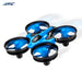 A blue and black "Mini Quadcopter Boat" from Lacatang Shop showcases a sleek design with four propellers, each housed in protective circular guards. This versatile device is depicted in flight against a white background, promising exciting aerial and aquatic adventures.