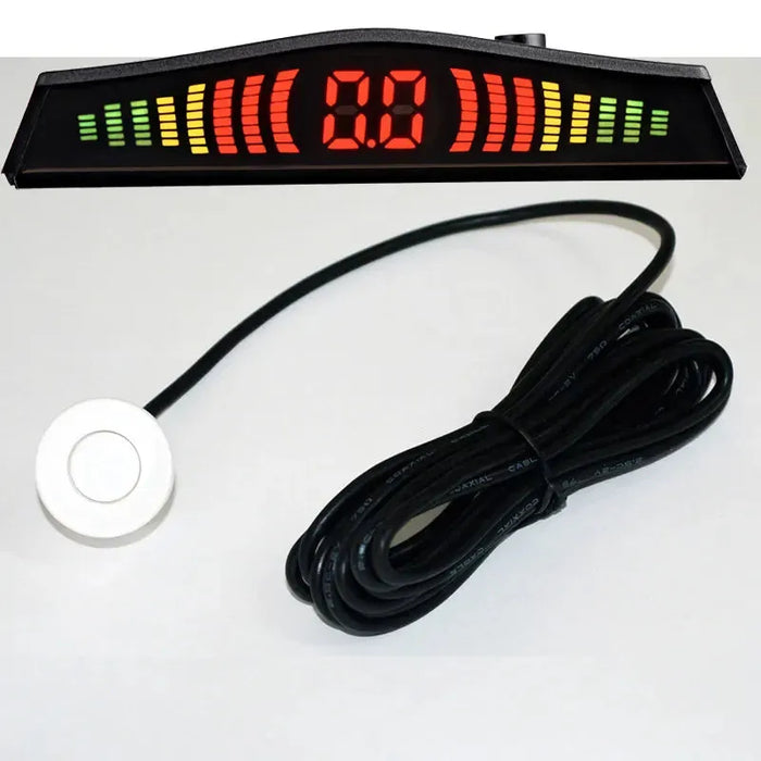 Parktronic Car Detector Auto LED Display 4PCS Parking Sensor Kit Reverse Assistance Backup Radar Monitor Parking Car-detector