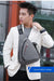 Men's Personal Security Chest Bag Leisure Sports Digital Storage Bag Multifunctional Messenger Bag Mobile Phone handbag