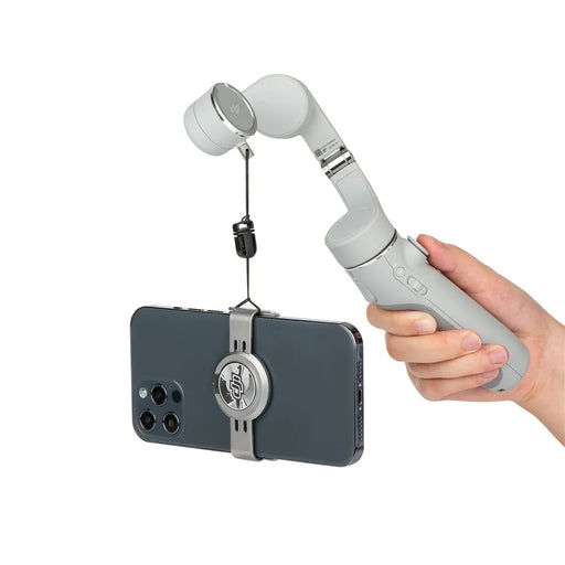 For DJI OM4 SE 5 Phone Holder Clip Anti-lost Rope Strap Anti-drop For DJI OM 4 Osmo Mobile 3 4 5 Camera Expansion Accessories DJI OM4 SE Phone Holder Clip with Anti-Lost Rope Strap - Accessories  Lacatang Shop Lacatang Shop 