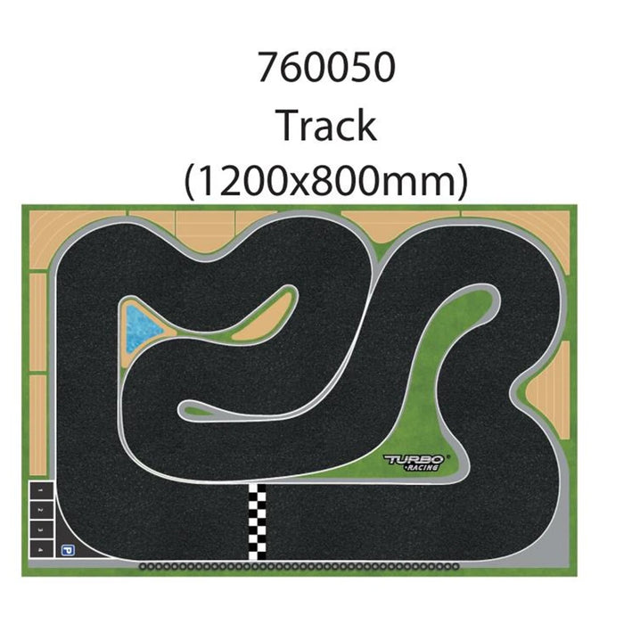 Turbo Racing 1:76 C71 RC Car Spare Parts - 1 Piece Racing Track Accessory Turbo Racing 1:76 C71 RC Car Spare Parts - 1 Piece Racing Track   Lacatang Shop Lacatang Shop 