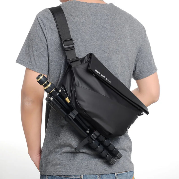 Men's Personal Security Chest Bag Leisure Sports Digital Storage Bag Multifunctional Messenger Bag Mobile Phone handbag