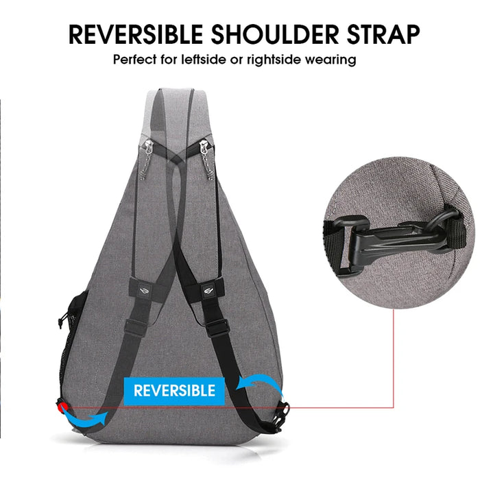 OIWAS One Strap Bag for Men's Travel Sling Bags Leisure School Bolsa Waterproof Crossbody Shoulder Bags For Boy Belt Pack School OIWAS One Strap Bag for Men's Travel Sling Bags Leisure School Bolsa   Lacatang Shop Lacatang Shop 