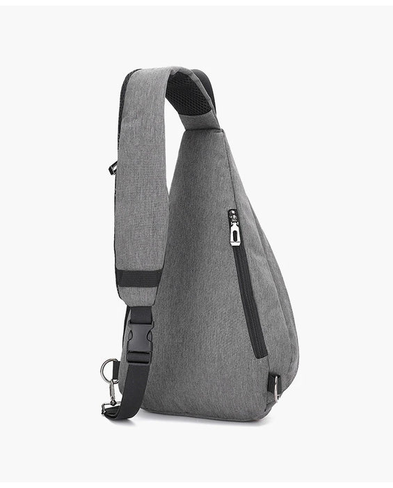 Men's Personal Security Chest Bag Leisure Sports Digital Storage Bag Multifunctional Messenger Bag Mobile Phone handbag