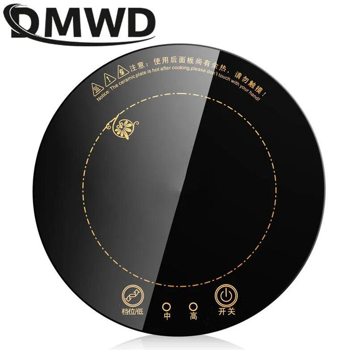 DMWD 2200W Round Electric Magnetic Induction Cooker Wire Control Black DMWD 2200W Round Electric Magnetic Induction Cooker Wire Control Black  Other AliExpress Lacatang Shop 