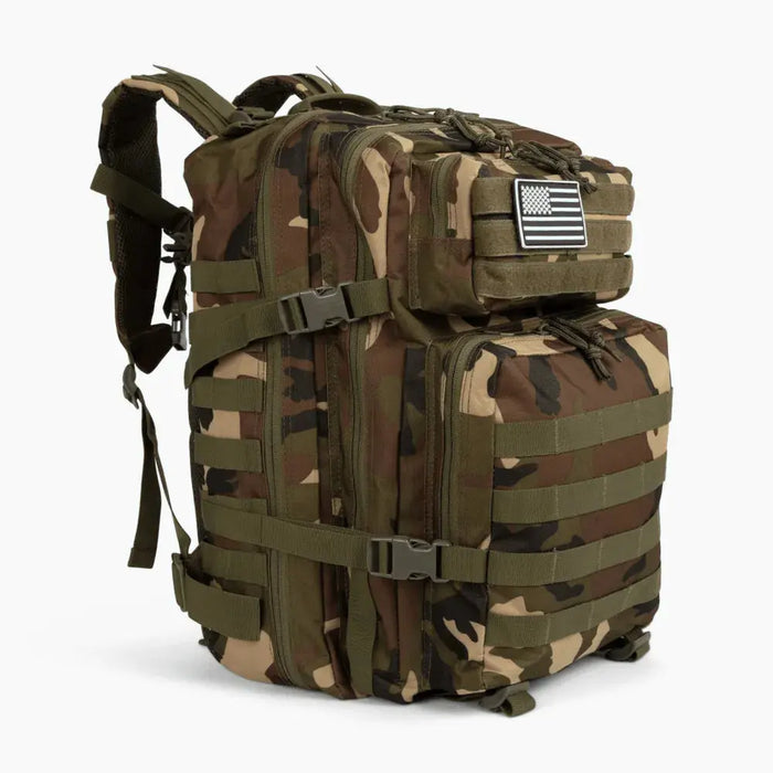 Tactical 45L Molle Rucksack Backpack Tactical 45L Molle Rucksack Backpack - Lacatang Shop Backpacks Black Lavender Lacatang Shop 