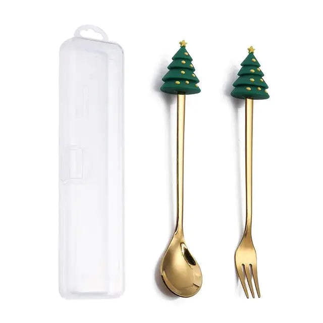 Festive Holiday Dining Cutlery Collection Festive Holiday Dining Cutlery Collection - Lacatang Shop  Lacatang Shop Lacatang Shop 