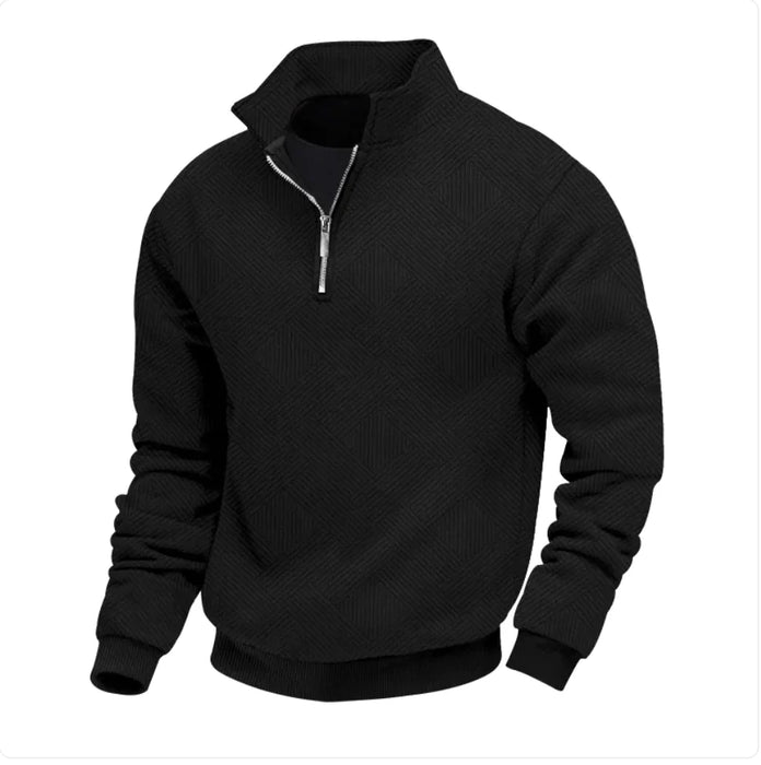 Men's Loose-Fit Zip-Up Pullover Men's Loose-Fit Zip-Up Pullover - Comfortable & Stylish Hoodie  Lacatang Shop Lacatang Shop 