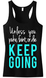 KEEP GOING Workout Tank Top - Lacatang Shop