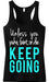 KEEP GOING Workout Tank Top KEEP GOING Workout Tank Top - Lacatang Shop Women's Clothing Orange Apollo Lacatang Shop 