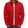 Men's Insulated Cotton Padded Jacket – Stylish Outdoor Zipper Coat