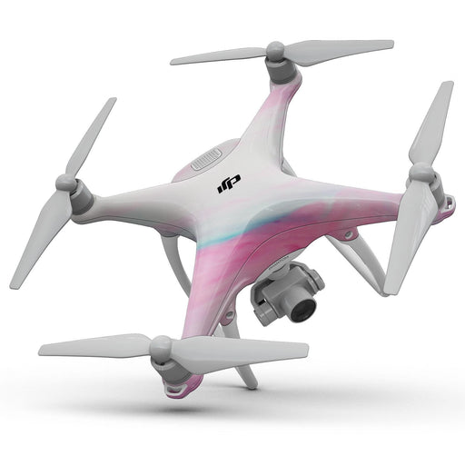 Marbleized Soft Pink - Full-Body Skin Kit for the DJI Phantom 4 Drone Marbleized Soft Pink  FullBody Skin Kit for the DJI Phantom 4 Drone  Accessories Blue Leto Lacatang Shop 