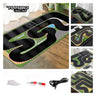 Turbo Racing Drift Track Set with Cement Pier and Jumping Platform, 1:76 Scale Car Scene Mat