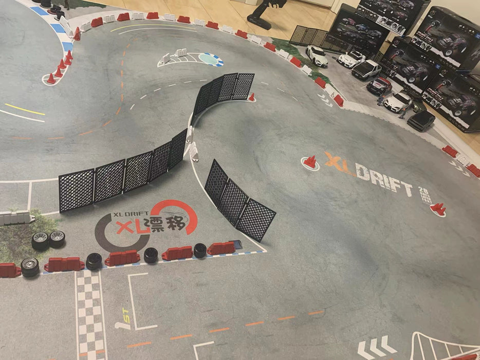 Jingshang Mini Drift Racing Track Professional PVC Play Map