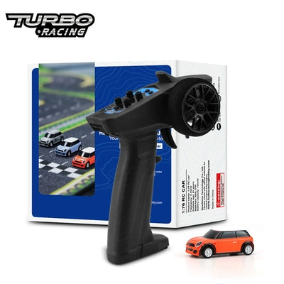 Turbo Racing 1:76 Scale Mini RC Electric Sports Car - C71, C72, C73 Toyota Simulation Desktop Model