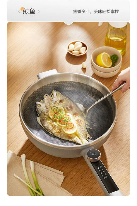 Midea Non-Flower Core Electric Frying Pan For Home Non-Stick Pan Multi-Functional Cooking and Cooking Integrated Large Capacity Electric Hot Pot :

Introducing Midea Non-Flower Core Electric Frying Pan for Home: Versatile, Non-Stick, and High Capacity Hot Pot!  Lacatang Shop Lacatang Shop 