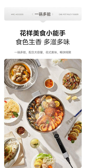 Midea Non-Flower Core Electric Frying Pan For Home Non-Stick Pan Multi-Functional Cooking and Cooking Integrated Large Capacity Electric Hot Pot 

Revamp Your Cooking Game with Midea Non-Flower Core Electric Frying Pan: Multi-Functional, Non-Stick, & Large Capacity!  Lacatang Shop Lacatang Shop 