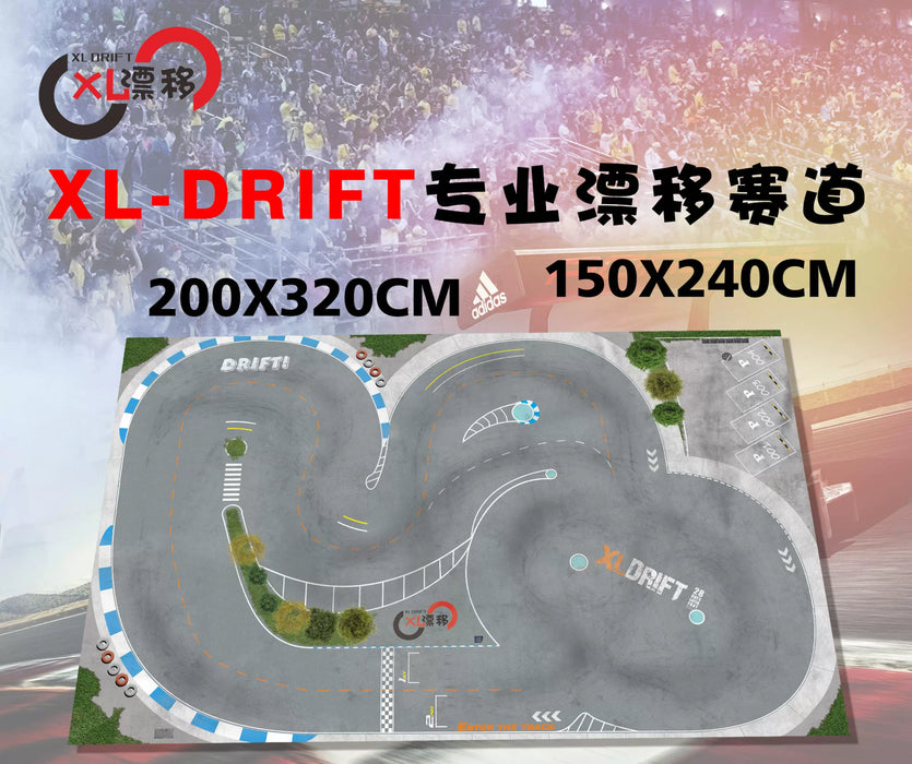 Jingshang Miniature Drift Racing Track Professional Artificial Map