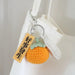 Good Thing Happening Doll Pendant Doll Handmade Woven Keychain Lucky Persimmon Schoolbag Bag Charm Key Chain Handmade Good Thing Happening Doll Pendant Keychain - Lucky Charm  Lacatang Shop Lacatang Shop 