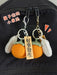 Good Thing Happening Doll Pendant Doll Handmade Woven Keychain Lucky Persimmon Schoolbag Bag Charm Key Chain Handmade Good Thing Happening Doll Pendant Keychain - Lucky Charm  Lacatang Shop Lacatang Shop 