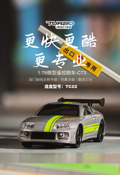 Turbo1/76 Miniature RC Remote Control Electric Sports Car C71 C72 C73 Simulation Toyota Mini Desktop Remote Control Car 

Race to Fun with Turbo1/76 Mini RC Electric Sports Car - Shop Now for Desk-Size Toyota C71-C72-C73 Mini Car!  Toys AliExpress Lacatang Shop 