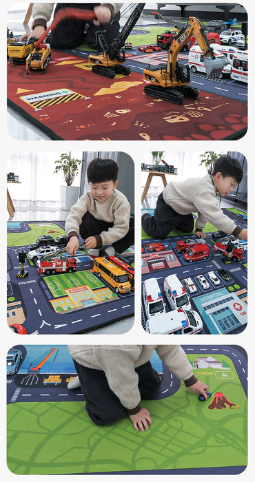 Carway Kids Play Mat Carpet for Home Parking Area