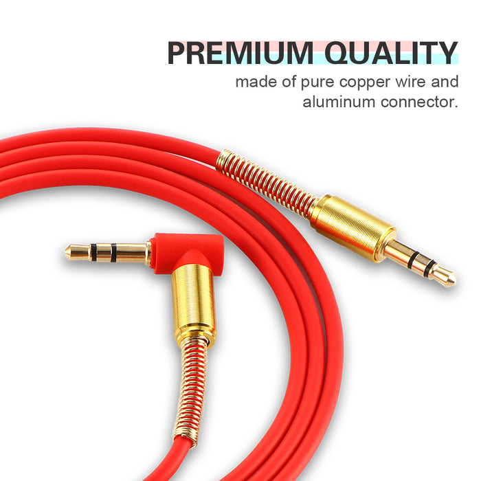 Car Aux Audio Cable 3.5mm Jack Stereo Audio Cable - Lacatang Shop