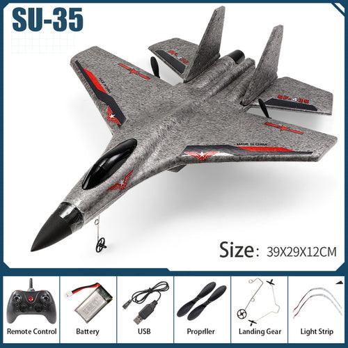 Rc Foam Aircraft Su-35 Plane 2.4g Radio Control Glider Remote Control Rc Foam Aircraft Su35 Plane 2.4g Radio Control Glider Remote Control  Toys AliExpress Lacatang Shop 