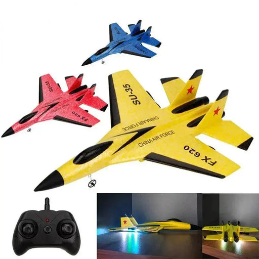 Rc Foam Aircraft Su-35 Plane 2.4g Radio Control Glider Remote Control Rc Foam Aircraft Su35 Plane 2.4g Radio Control Glider Remote Control  Toys AliExpress Lacatang Shop 