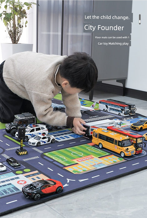 Carway Kids Play Mat Carpet for Home Parking Area