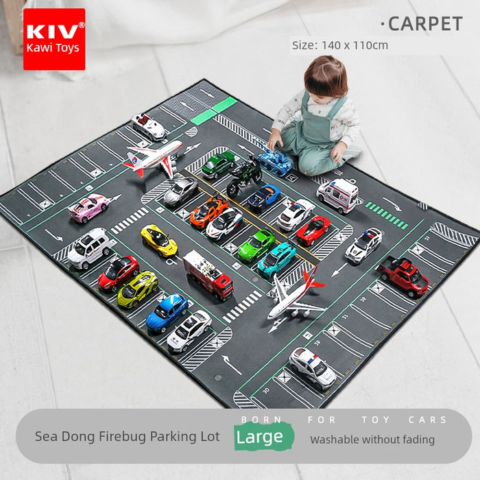 Carway Kids Play Mat Carpet for Home Parking Area