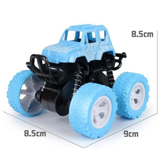 Toys Car Four-wheel Drive Off-road Vehicle Stunt Dump Cars Double-Side Inertia Car Boy Toy Car Pull Back Kids Toy Gift Toys Car Four-wheel Drive Off-road Vehicle Stunt Dump Cars Double-Side   Lacatang Shop Lacatang Shop 