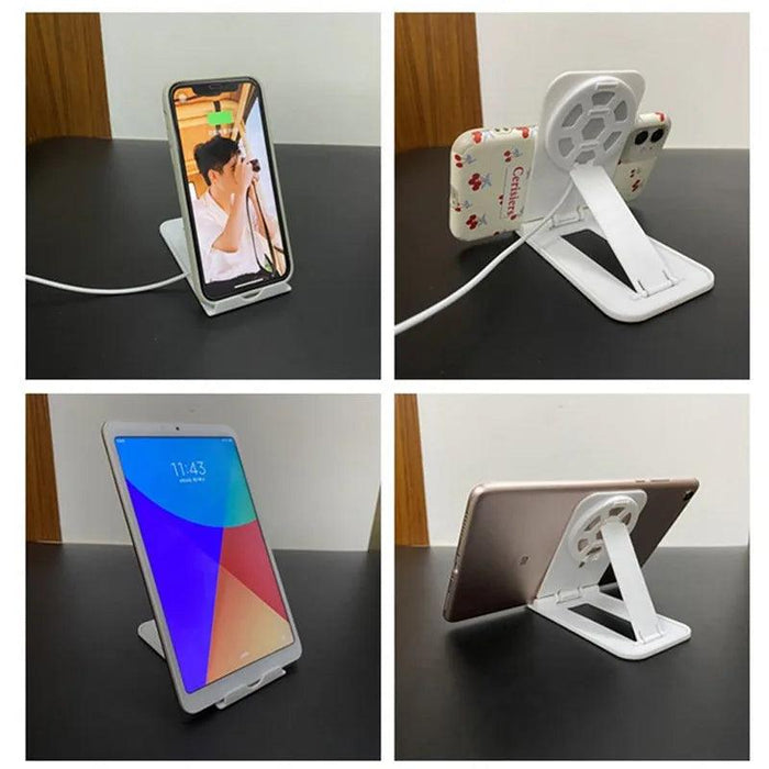 UKGO Folding Stand Holder Cradle for MagSafe Wireless Charger Holder for iPhone15 11 14 Pro Max Portable Desk Mobile Phone Stand MagSafe Charger Stand - Convenient and Portable  Lacatang Shop Lacatang Shop 