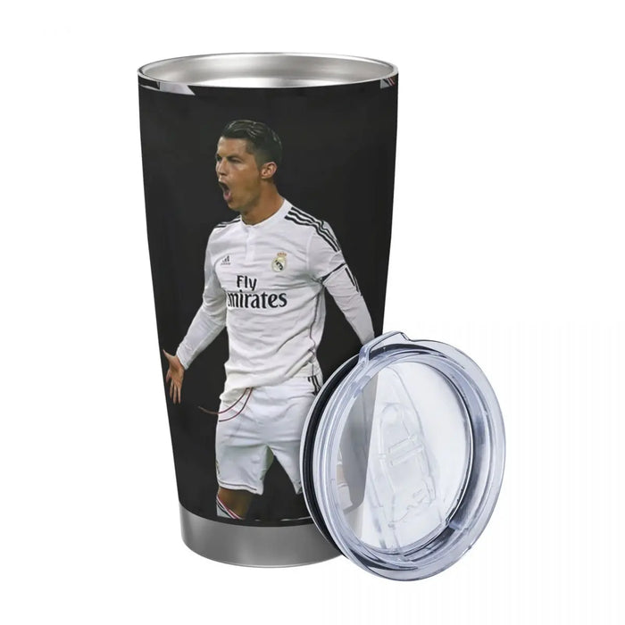 CR7-Cristiano 20oz Stainless Steel Insulated Thermal Coffee Car Cup Cold Hot Mugs Vacuum Flask 
Stay Energized with CR7-Cristiano's 20oz Insulated Coffee Cup, Keep Beverages Hot or Cold Anywhere!  Lacatang Shop Lacatang Shop 