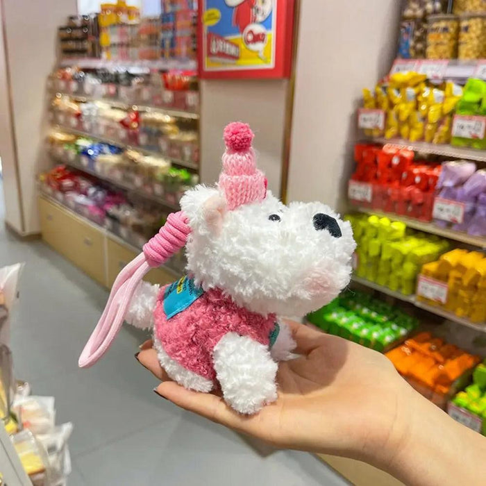 Cute Kawaii Plush Puppy Doll Toys Keychian Cartoon Bag Pendant Charms Car Keyring For Women Girls Birthday Gifts - Lacatang Shop