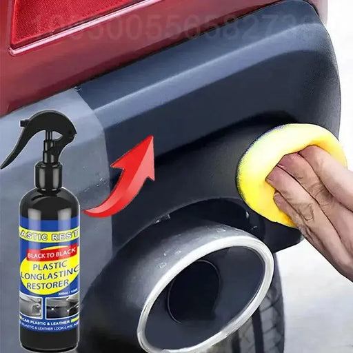 Car Plastic Restorer Back To Black Gloss Car Cleaning Products Plastic Car Plastic Restorer Back To Black Gloss Car Cleaning Products Plastic  Other AliExpress Lacatang Shop 