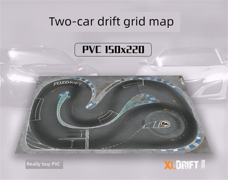 Jingshang Mini Drift Racing Track Professional PVC Play Map