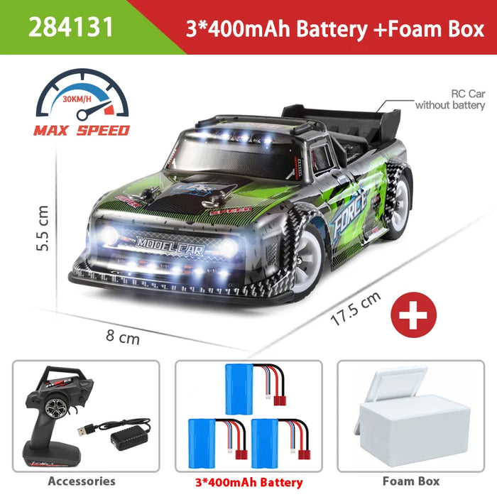 WLtoys 1:28 284131 284161 2.4G Racing Mini RC Car 30KM/H 4WD Electric High Speed Remote Control Drift Toys for Children Gifts