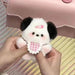 Kawaii Plush Puppy Doll Toys Keychian Cartoon Bag Pendant Charms Car Keyring For Women Girls Birthday Gifts - Lacatang Shop