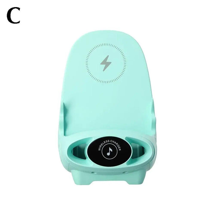 Wireless Charging Stand Portable Mini Chair Universal 15W Chair Holder Charger Desktop Phone Charging Holder Wireless Charging Stand Portable Mini Chair Universal 15W Chair Holder   AliExpress Lacatang Shop 