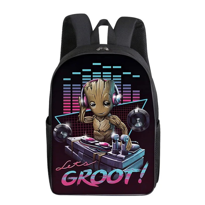 Groot Marvel Cartoon Backpack - Stylish School Bag for Students, Perfect Gift for Kids and Adults Groot Marvel Cartoon Backpack - Stylish School Bag for Students,   Lacatang Shop Lacatang Shop 