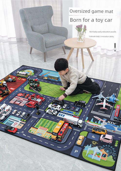 Carway Kids Play Mat Carpet for Home Parking Area