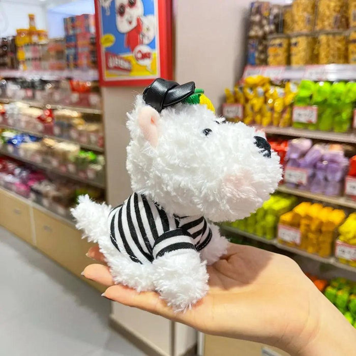 Cute Kawaii Plush Puppy Doll Toys Keychian Cartoon Bag Pendant Charms Car Keyring For Women Girls Birthday Gifts - Lacatang Shop