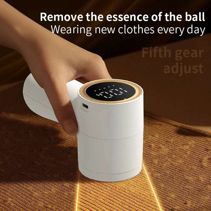 Xiaomi Electric Lint Remover Intelligent Digital Display USB Rechargeable Hairball Trimmer Portable Clothes Shaver 5 Gear Razor