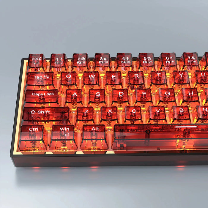 68 Keys Hot Swappable Transparent Gaming Keyboard RGB Backlit Outemu Gateron Cherry Axis Red Switch Wireless Mechanical Keyboard 

Enhance Gaming Experience with 68-Key RGB Backlit Wireless Mechanical Keyboard: Transparent, Hot-Swappable, Outemu, Gateron, Cherry Red Axis  Lacatang Shop Lacatang Shop 