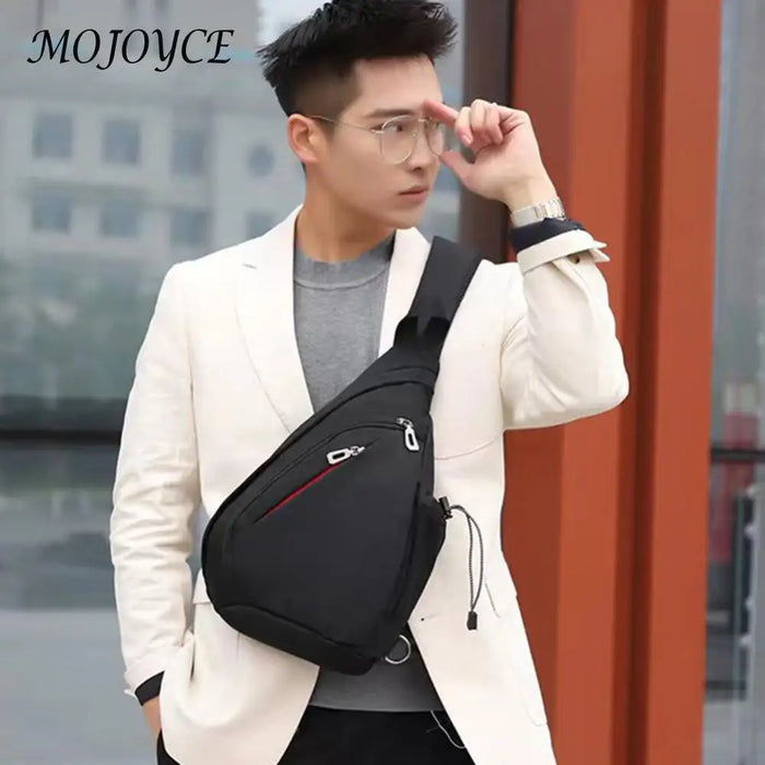 Crossbody Bag Oxford Shoulder Bags Large Capacity Multifunctional Multi-pockets Anti Theft Casual Fashion for Sports Training