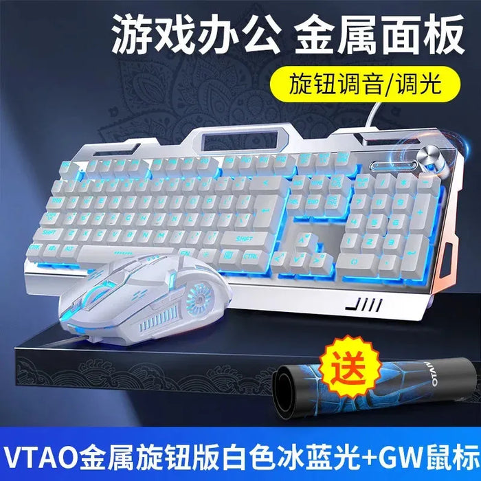 RGB Gamer Keyboard Gaming Keyboard and Mouse Headphone Gamer Kit Backlit USB Wired Computer KeyboardFor Pc Laptop 3 In1 Teclado RGB Gaming Keyboard, Mouse & Headphone Kit - Backlit USB Wired  Lacatang Shop Lacatang Shop 