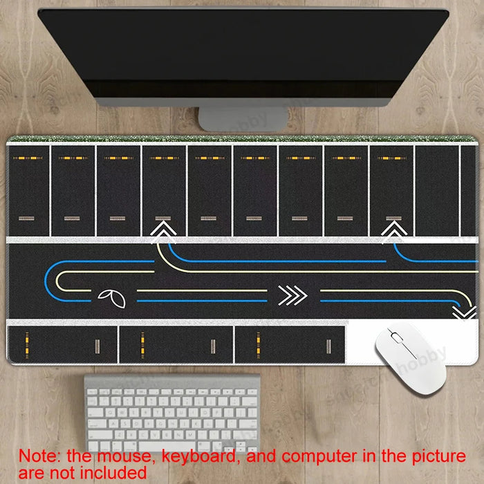 300x600mm Non-slip Rubber Mouse Pad - Multipurpose Desk Mat with RC Racing Track Design, 2mm Thickness 300x600mm Non-slip Rubber Mouse Pad - Multipurpose Desk Mat with RC   Lacatang Shop Lacatang Shop 